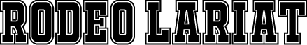 Rodeo Lariat